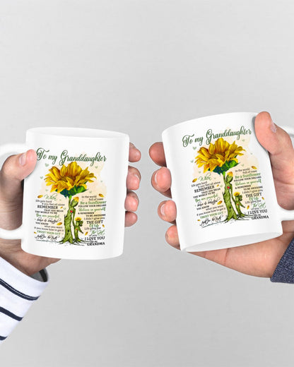 TO GRANDDAUGHTER MUG 02 - GIFT FROM GRANDMA - NINA00