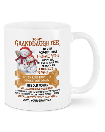 TO GRANDDAUGHTER MUG 03 - GIFT FROM GRANDMA - LUAN00 (SKUG12-285)