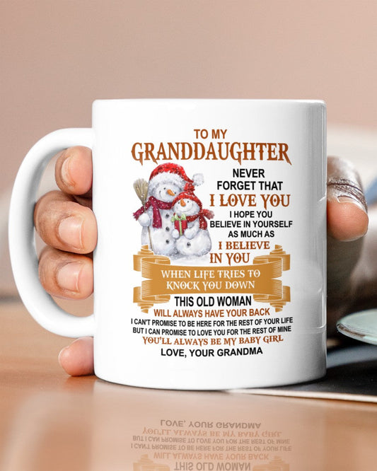 TO GRANDDAUGHTER MUG 03 - GIFT FROM GRANDMA - LUAN00 (SKUG12-285)