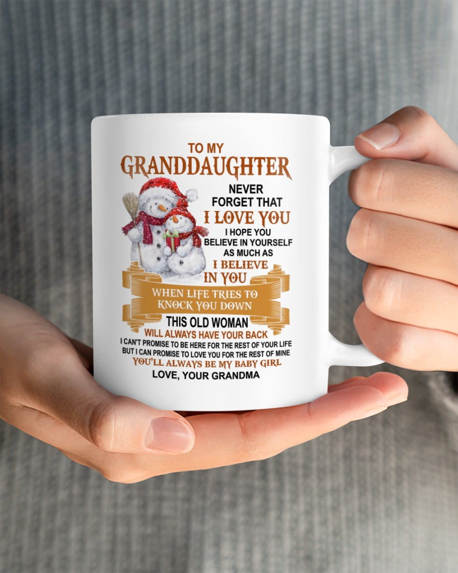 TO GRANDDAUGHTER MUG 03 - GIFT FROM GRANDMA - LUAN00 (SKUG12-285)