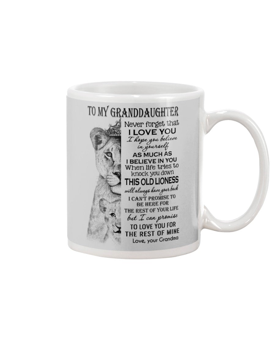 TO GRANDDAUGHTER MUG 04 - GIFT FROM GRANDMA - NINA00