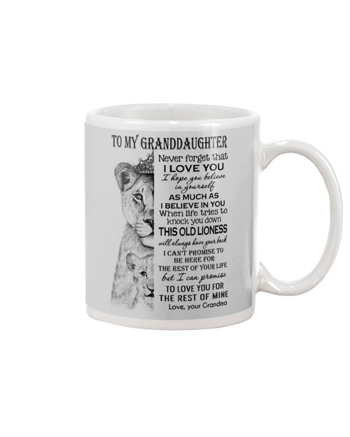 TO GRANDDAUGHTER MUG 04 - GIFT FROM GRANDMA - NINA00