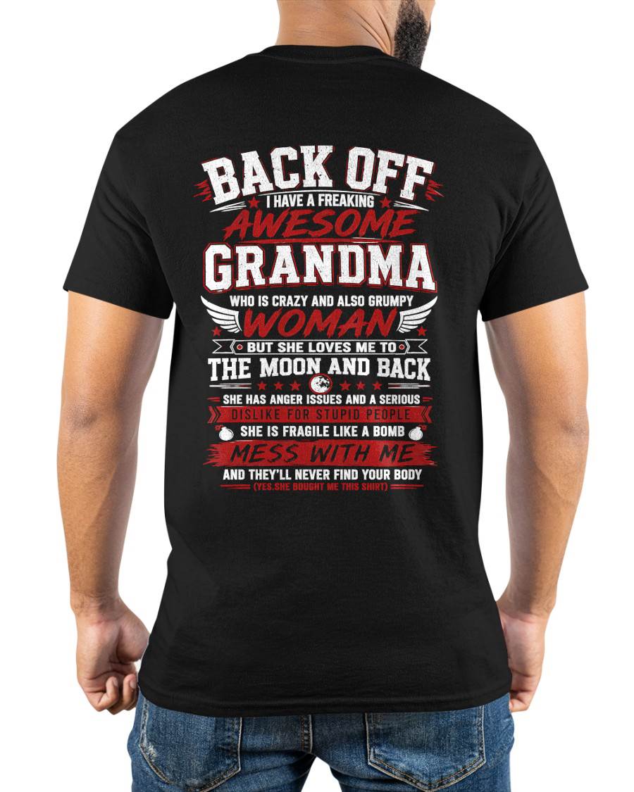 CRAZY AWESOME GRANDMA - PERFECT GIFT FROM GRANDMA - LUAN00 (SKU2608-07-00)