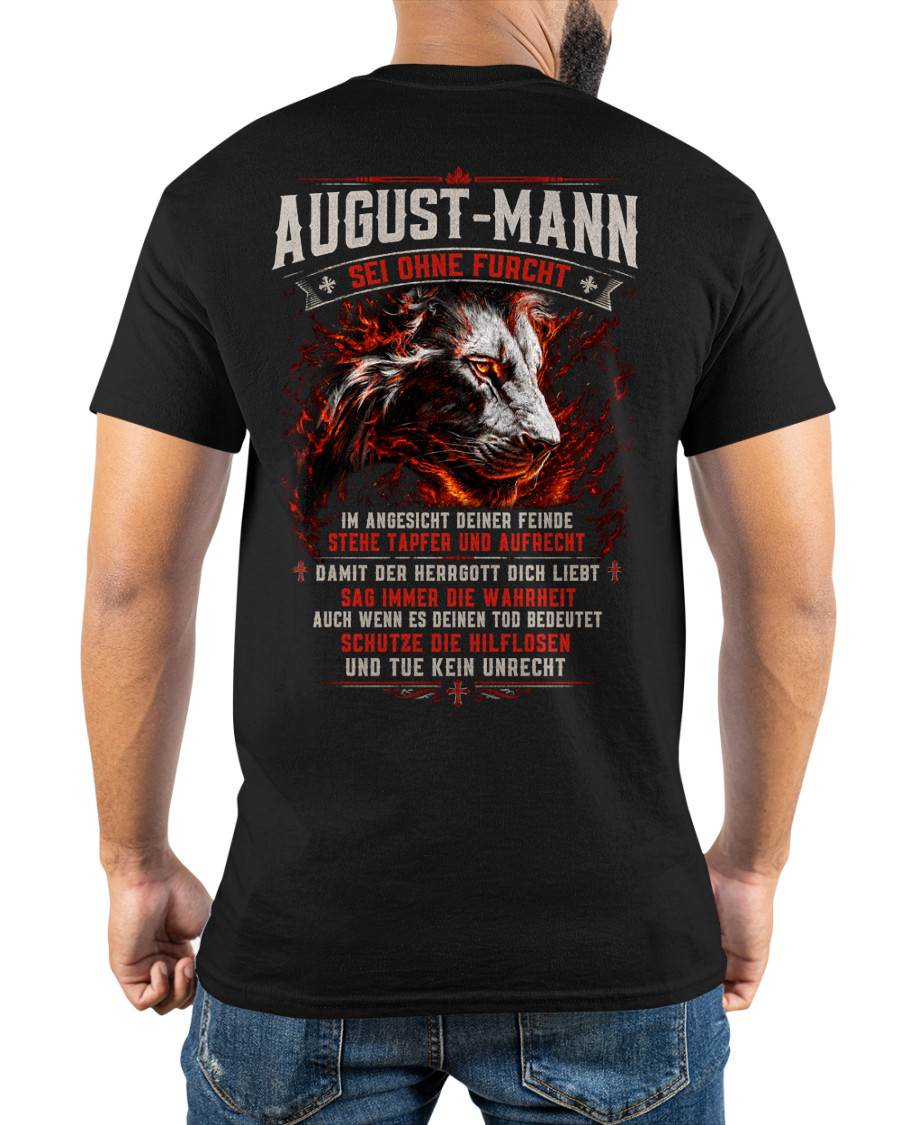 AUGUST, SEI OHNE FURCHT IM ANGESICHT DEINER FEINDE - LUAN GER08 (SKU2605-362-08)