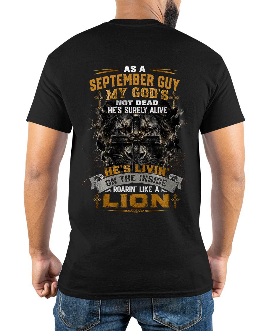SEPTEMBER - MY GOD'S NOT DEAD - CHRISTIAN GIFT FOR MEN - LUAN09 (SKU2608-09-09)
