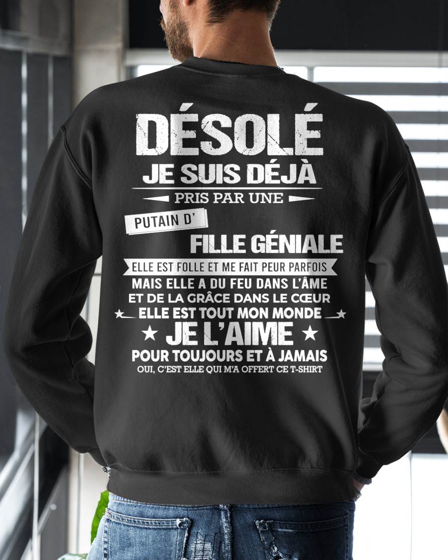 DÉSOLÉ, JE SUIS DÉJÀ PRIS PAR UNE FILLE VRAIMENT GÉNIALE – DE LA PART DE MA FEMME - FR00 / LUAN00 (SKU26T-01140-00)