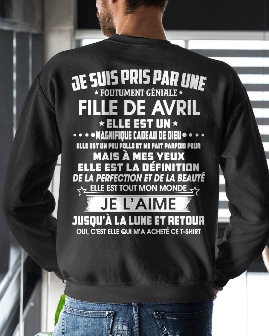 AVRIL – MAIS À MES YEUX, ELLE EST LA DÉFINITION DE LA PERFECTION ET DE LA BEAUTÉ – DE SA FEMME - FR04/LUAN04 (SKU26T-01319-04)