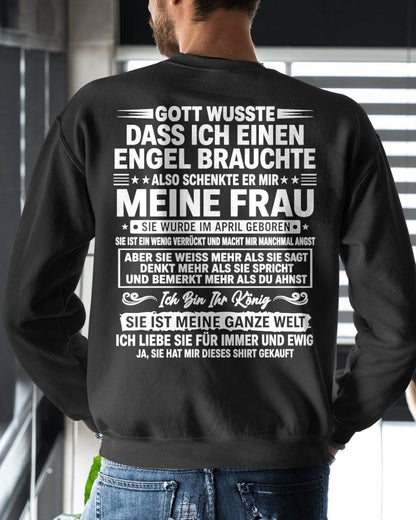 APRIL - Ich Bin Ihr König SIE IST MEINE GANZE WELT - Das perfekte Geschenk für deinen Freund - GER/LUAN04 (SKU2605-397-04)