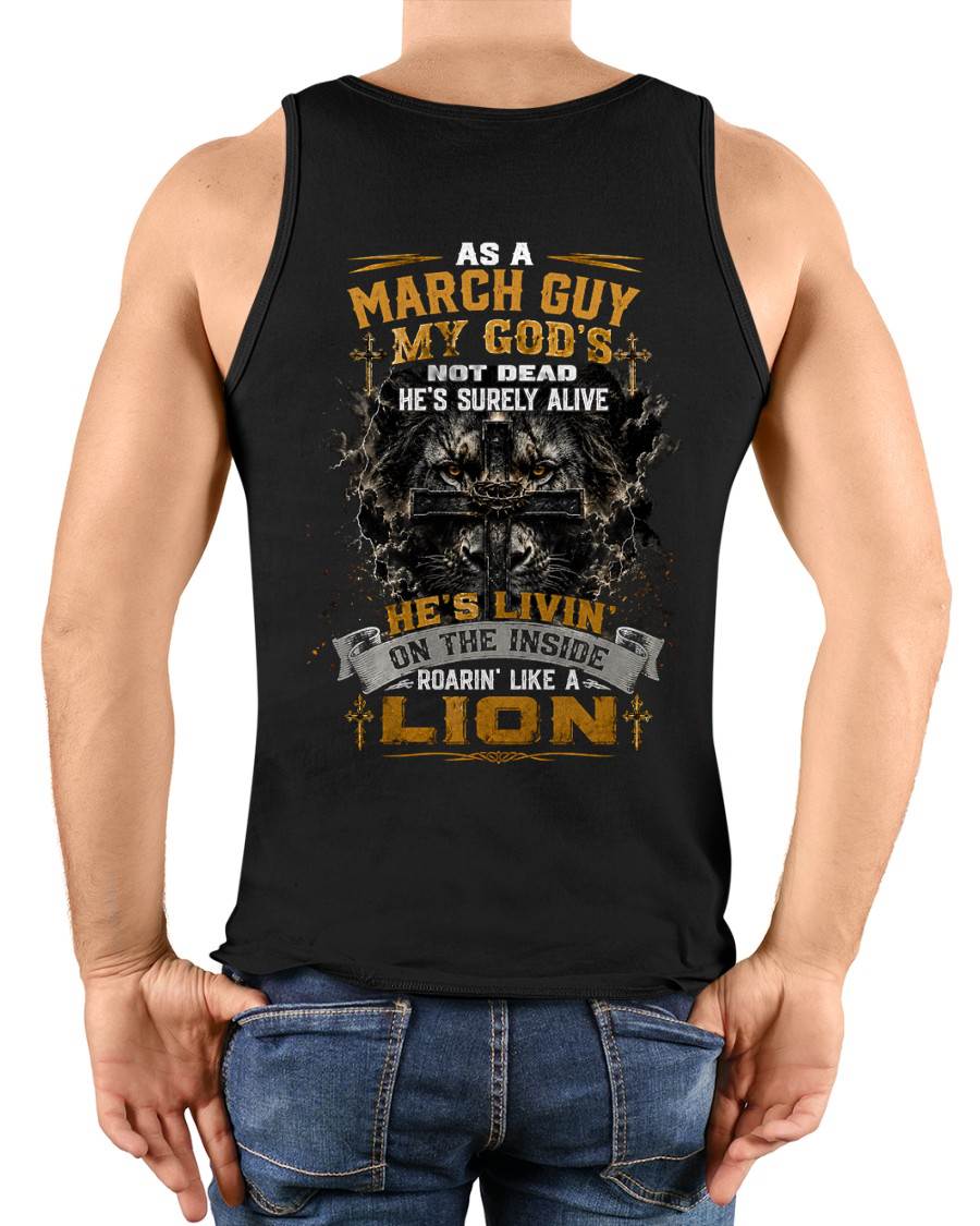 MARCH - MY GOD'S NOT DEAD - CHRISTIAN GIFT FOR MEN - LUAN03 (SKU2608-09-03)