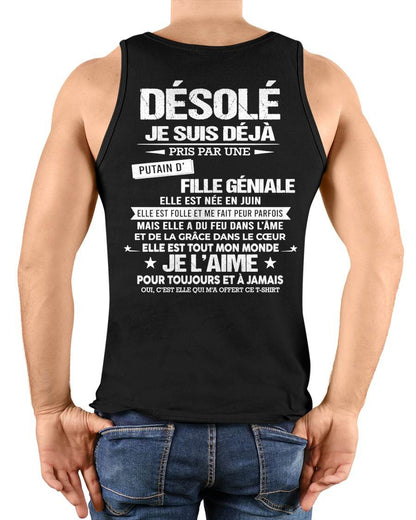 JUIN – DÉSOLÉ, JE SUIS DÉJÀ PRIS PAR UNE FILLE VRAIMENT GÉNIALE – DE LA PART DE MA FEMME - FR06 / LUAN06 (SKU26T-01140-06)