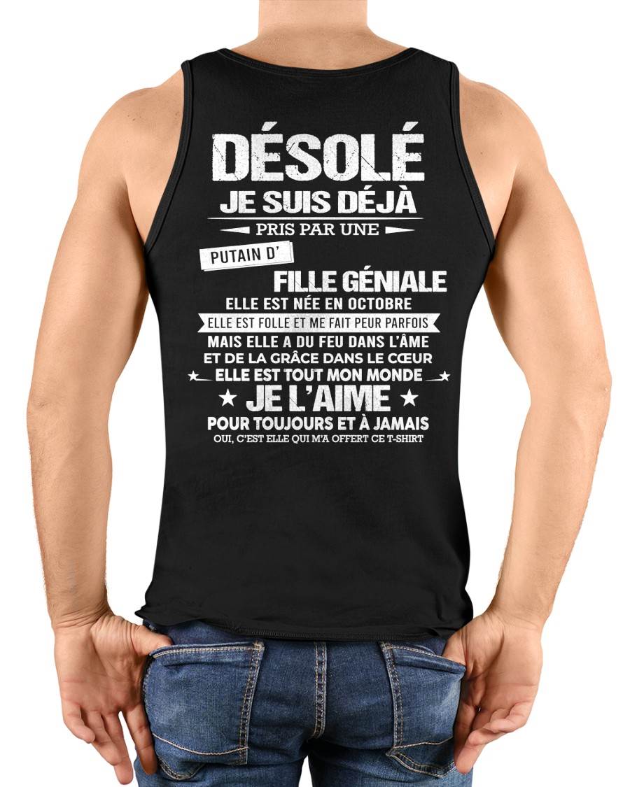 OCTOBRE – DÉSOLÉ, JE SUIS DÉJÀ PRIS PAR UNE FILLE VRAIMENT GÉNIALE – DE LA PART DE MA FEMME - FR10 / LUAN10 (SKU26T-01140-10)