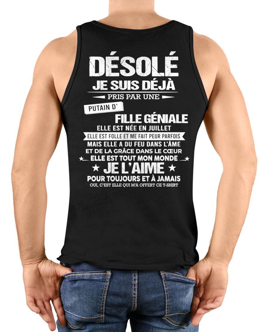 JUILLET – DÉSOLÉ, JE SUIS DÉJÀ PRIS PAR UNE FILLE VRAIMENT GÉNIALE – DE LA PART DE MA FEMME - FR07/ LUAN07 (SKU26T-01140-07)