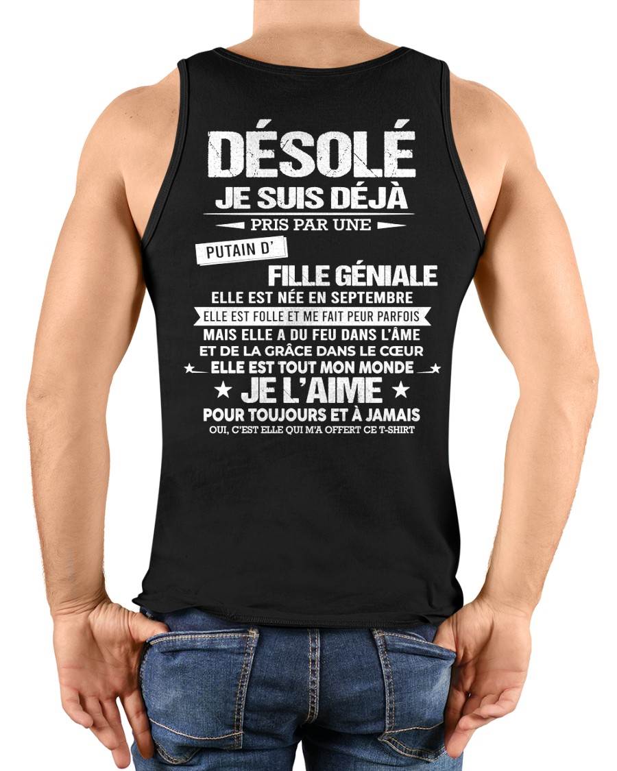 SEPTEMBRE – DÉSOLÉ, JE SUIS DÉJÀ PRIS PAR UNE FILLE VRAIMENT GÉNIALE – DE LA PART DE MA FEMME - FR09 / LUAN09 (SKU26T-01140-09)