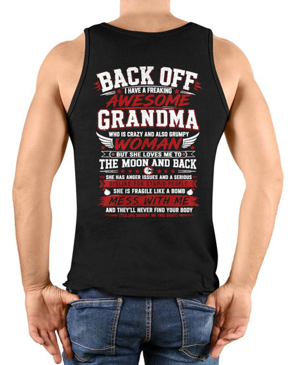 CRAZY AWESOME GRANDMA - PERFECT GIFT FROM GRANDMA - LUAN00 (SKU2608-07-00)