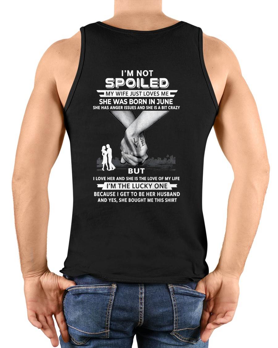 June - Wife Bought Me This Shirt – Perfect Husband Gift From Wife- LUAN06 (SKU2607-214-06)