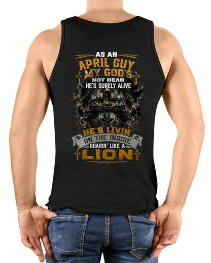 APRIL - MY GOD'S NOT DEAD - CHRISTIAN GIFT FOR MEN - LUAN04 (SKU2608-09-04)