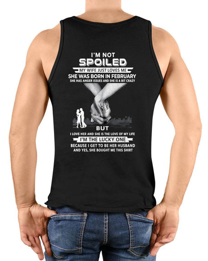 February - Wife Bought Me This Shirt – Perfect Husband Gift From Wife- LUAN02 (SKU2607-214-02)