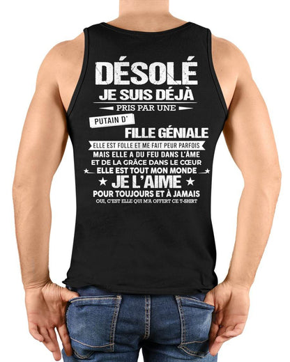 DÉSOLÉ, JE SUIS DÉJÀ PRIS PAR UNE FILLE VRAIMENT GÉNIALE – DE LA PART DE MA FEMME - FR00 / LUAN00 (SKU26T-01140-00)