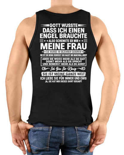 DEZEMBER - Ich Bin Ihr König SIE IST MEINE GANZE WELT - Das perfekte Geschenk für deinen Freund - GER/LUAN12 (SKU2605-397-12)