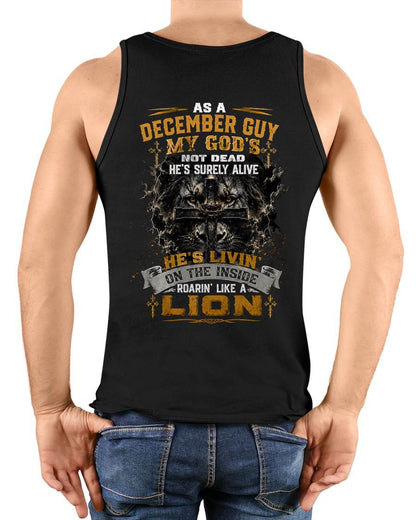 DECEMBER - MY GOD'S NOT DEAD - CHRISTIAN GIFT FOR MEN - LUAN12 (SKU2608-09-12)