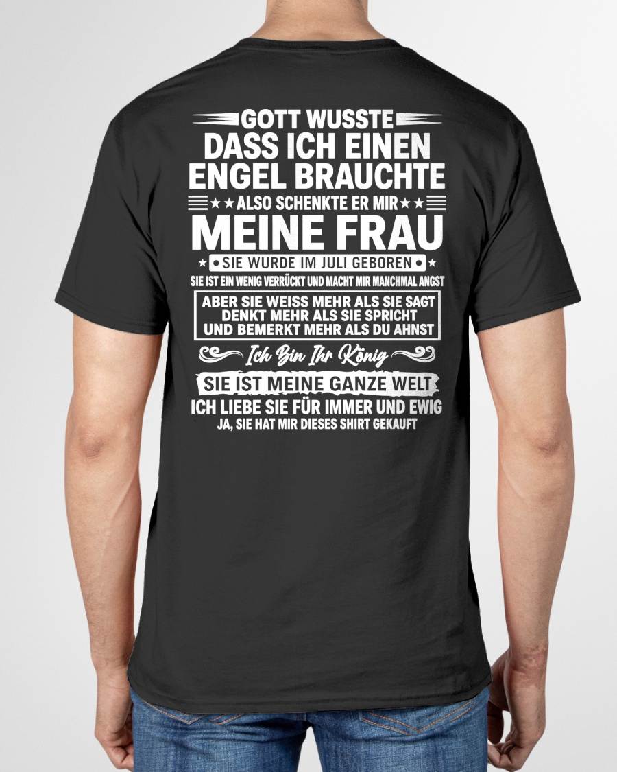JULI - Ich Bin Ihr König SIE IST MEINE GANZE WELT - Das perfekte Geschenk für deinen Freund - GER/LUAN07 (SKU2605-397-07)