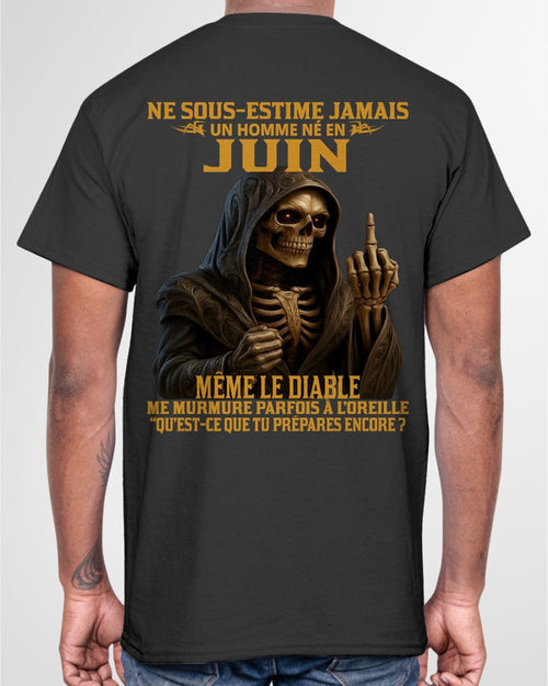 NE SOUS-ESTIME JAMAIS UN HOMME NÉ EN JUIN Fr06 luan06 male (SKU12-305-06)