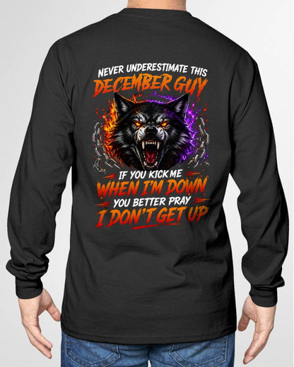 DECEMBER - NEVER UNDERESTIMATE THIS GUY - FUNNY GIFT FOR MEN - LUAN12 (SKU2608-114-12)