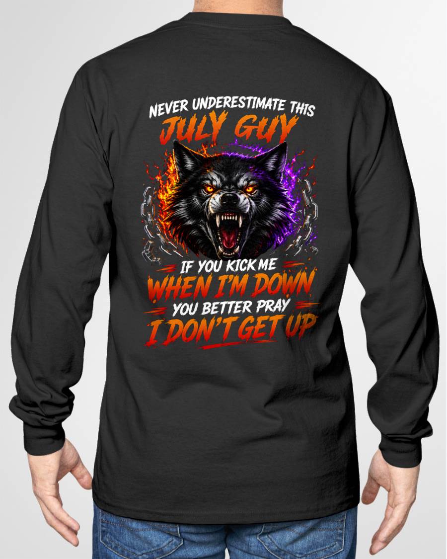 JULY - NEVER UNDERESTIMATE THIS GUY - FUNNY GIFT FOR MEN - LUAN07 (SKU2608-114-07)