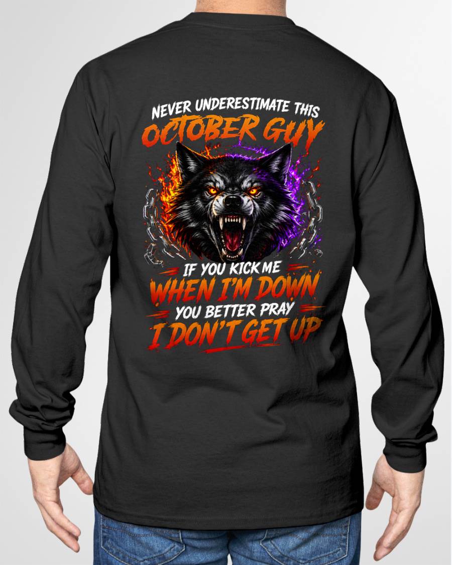 OCTOBER - NEVER UNDERESTIMATE THIS GUY - FUNNY GIFT FOR MEN - LUAN10 (SKU2608-114-10)