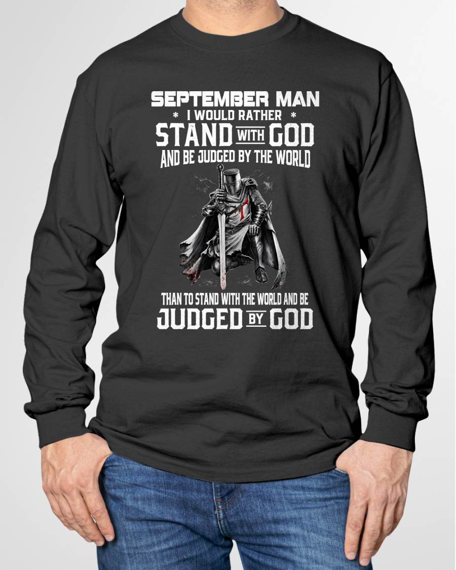 SEPTEMBER - STAND WITH GOD - CHRISTIAN GIFT FOR MEN - LUAN09 (SKU2608-92-09)