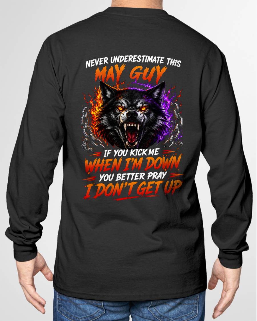 MAY - NEVER UNDERESTIMATE THIS GUY - FUNNY GIFT FOR MEN - LUAN05 (SKU2608-114-05)