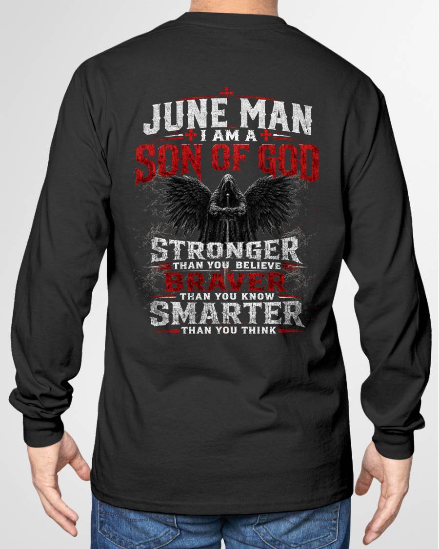 JUNE SON OF GOD – STRONGER THAN YOU BELIEVE T-SHIRT - LUAN06 (SKU2607-238-06)