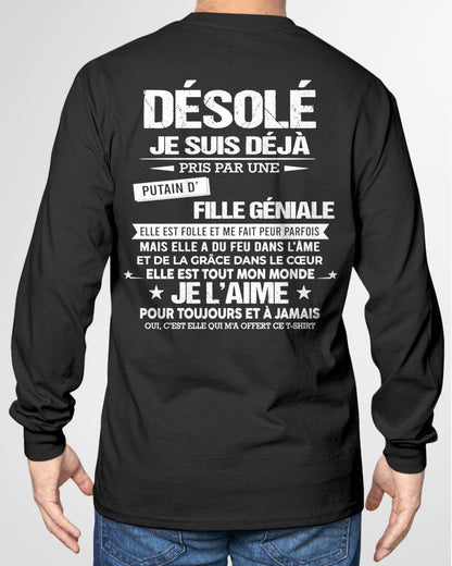 DÉSOLÉ, JE SUIS DÉJÀ PRIS PAR UNE FILLE VRAIMENT GÉNIALE – DE LA PART DE MA FEMME - FR00 / LUAN00 (SKU26T-01140-00)
