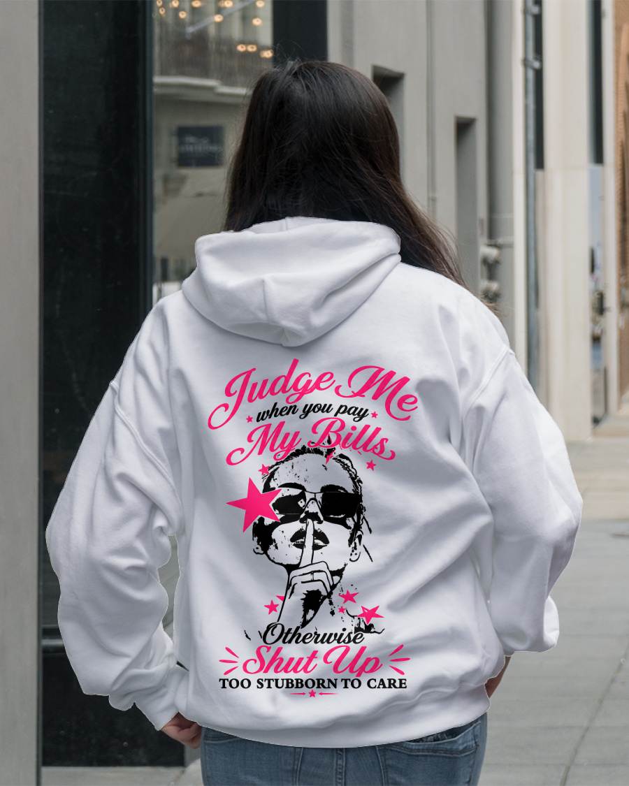 "Judge Me When You Pay My Bill" – The Beautiful T - Shirt For Women – LUAN00 (SKU2605-417-00)