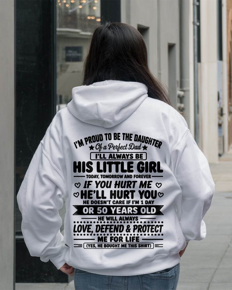 "My Dad Always Care Me If I'm 1 Day Or 50 Years Old" – The Beautiful T - Shirt From Dad – LUAN00 (SKU2606-81-00)
