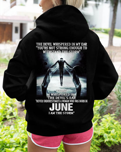 June - The Devil Whispered In My Ear - T-Shirt For WOMEN - LUAN06 (SKU-CHAUU-06)