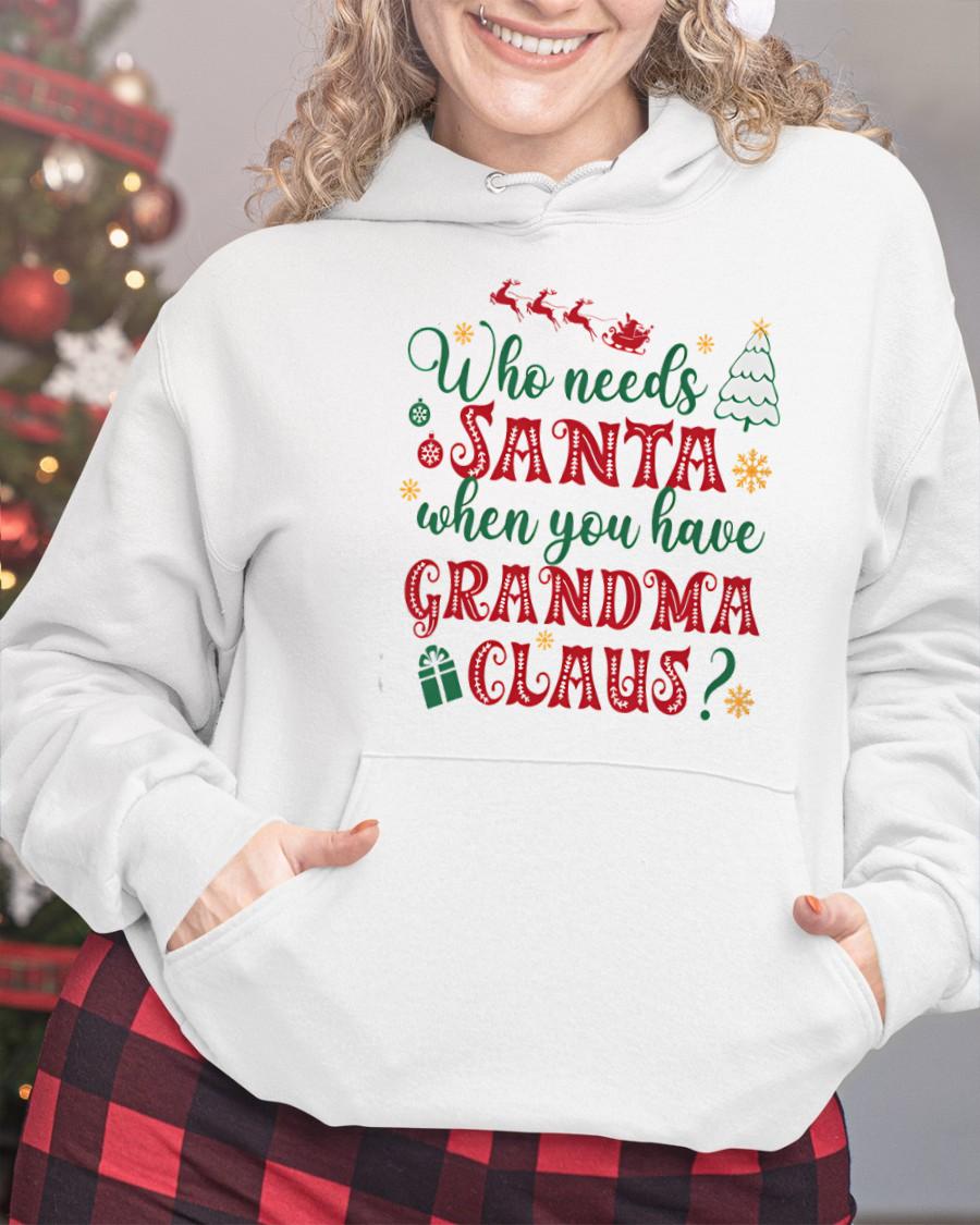 CHRISTMAX T-SHRIT FOR GRANDMA - GIFT FROM GRANDMA - NINA00
