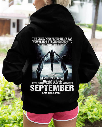 September - The Devil Whispered In My Ear - T-Shirt For WOMEN - LUAN09 (SKU-CHAUU-09)