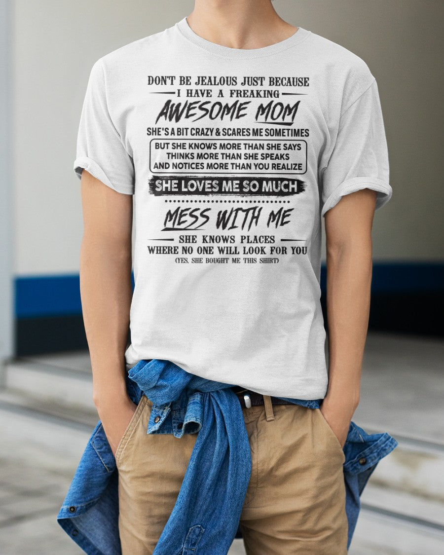 Awesome Mom - Perfect Gift For Your Son From Mom - LUAN00 (SKU TRI 03.03.03)