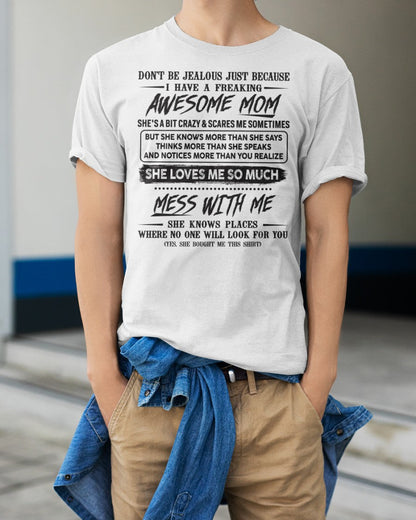 Awesome Mom - Perfect Gift For Your Son From Mom - LUAN00 (SKU TRI 03.03.03)