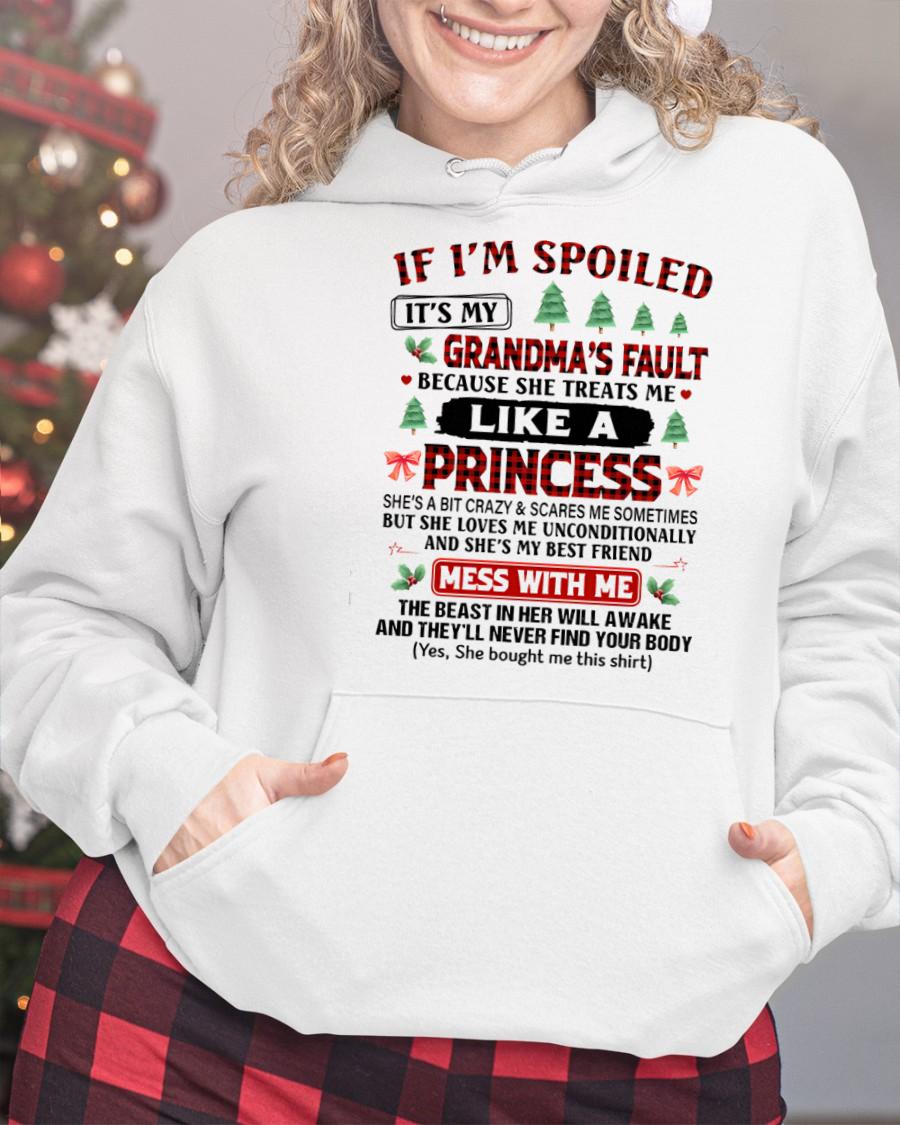 CHRISTMAX T-SHRIT FOR GRANDDAUGHTER - GIFT FROM GRANDMA - LUAN00