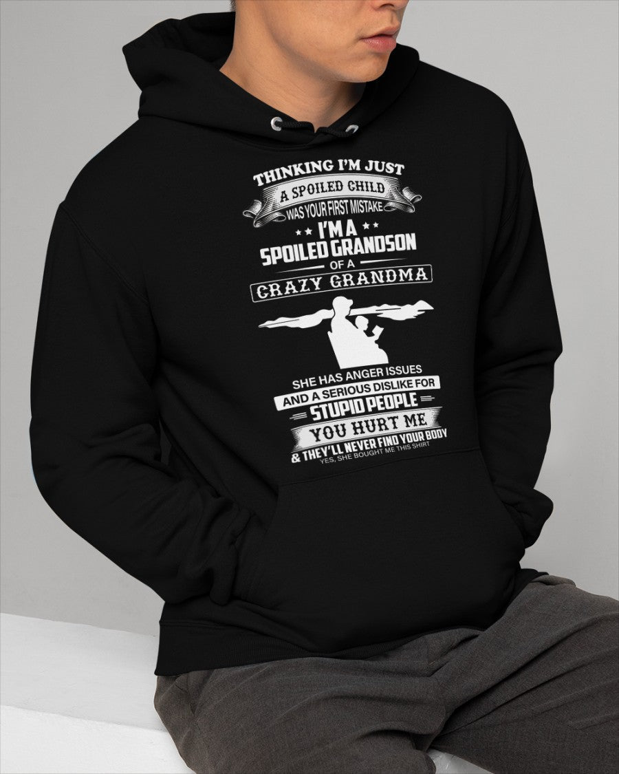 Spoiled by Grandma Shirt – From Grandma to Grandson NINA00 (SKU-GMS2-00)