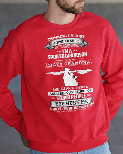Spoiled by Grandma Shirt – From Grandma to Grandson NINA00 (SKU-GMS2-00)