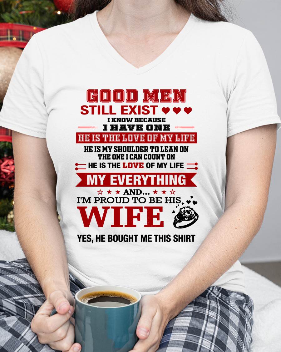 "My Husband Is The Love Of My Life" – The Special T - Shirt From Husband – LUAN00 (SKU2605-364-00)