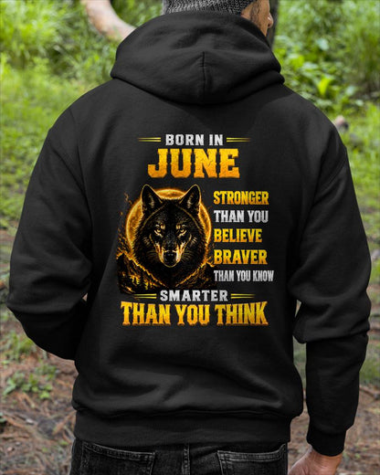 JUNE - STRONGER THAN YOU BELIEVE - BRAVER THAN YOU KNOW - SMARTER THAN YOU THINK - T-SHIRT FOR MEN - LUAN06 (SKU2610-05-06)