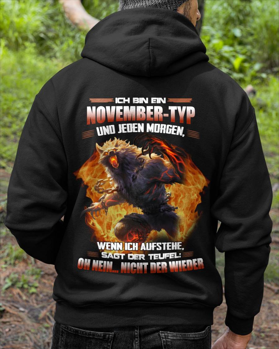 NOVEMBER, SAGT DER TEUFEL: OH NEIN… NICHT DER WIEDER - LUANMALE GER11 (SKU2605-383-11)