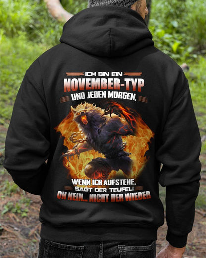 NOVEMBER, SAGT DER TEUFEL: OH NEIN… NICHT DER WIEDER - LUANMALE GER11 (SKU2605-383-11)