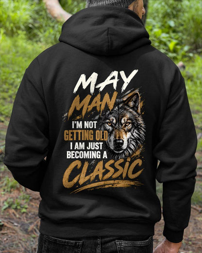 MAY MAN - I'M NOT GETTING OLD - I'M JUST BECOMING A CLASSIC - T-SHIRT FOR MEN - LUAN05 (SKU2610-145-05)