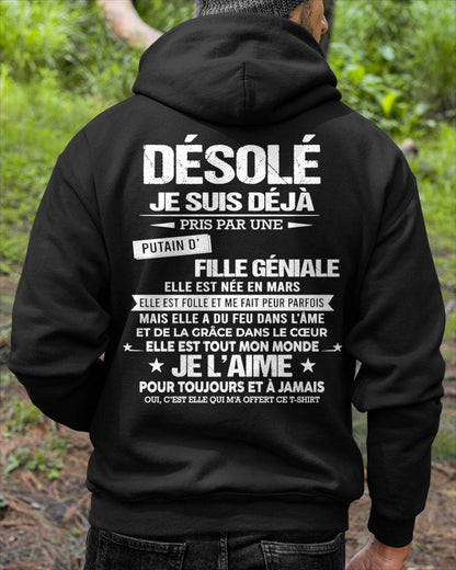 MARS – DÉSOLÉ, JE SUIS DÉJÀ PRIS PAR UNE FILLE VRAIMENT GÉNIALE – DE LA PART DE MA FEMME - FR03 / LUAN03 (SKU26T-01140-03)