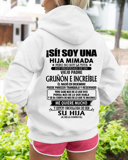 Diciembre Padre Increíble - Regalo especial para hija - TBN - T12 (SKU04-109-12)